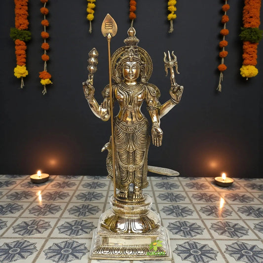 Why a Brass Murugan Statue Brings Serenity, Strength, and Luxury to Your Home