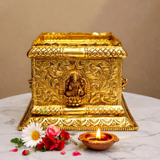 How a Brass Lakshmi Tulsi Pot Brings Serenity, Prosperity & Timeless Luxury to Your Space
