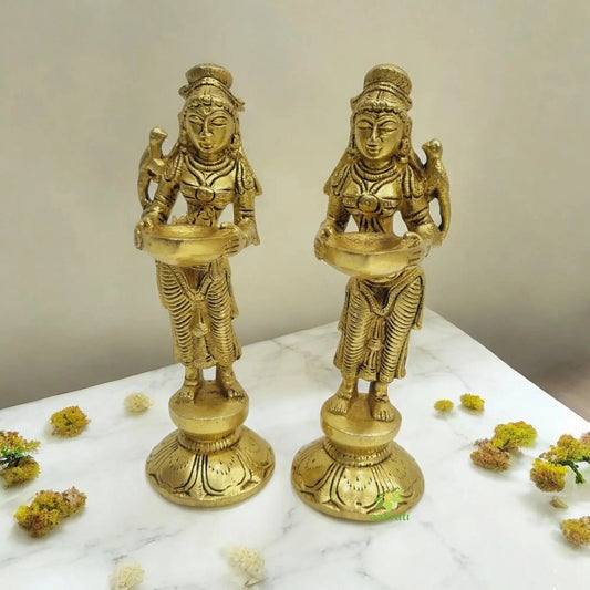 Why Brass Deepak Figurines Are Essential for Peaceful Luxury Interiors