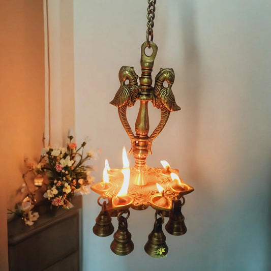 Aakrati Brass Hanging Diya Aakrati