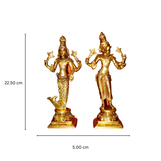 Dasavtaar Statue of Brass