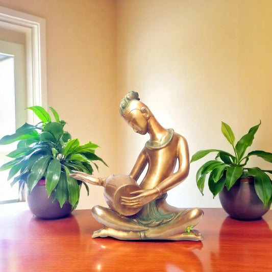 Brass Musician With Drummer/Dholak Aakrati