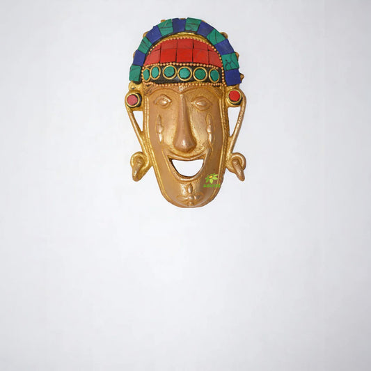 Tribal Laughing Face Wall Decor