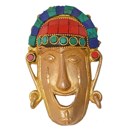 Tribal Laughing Face Wall Decor