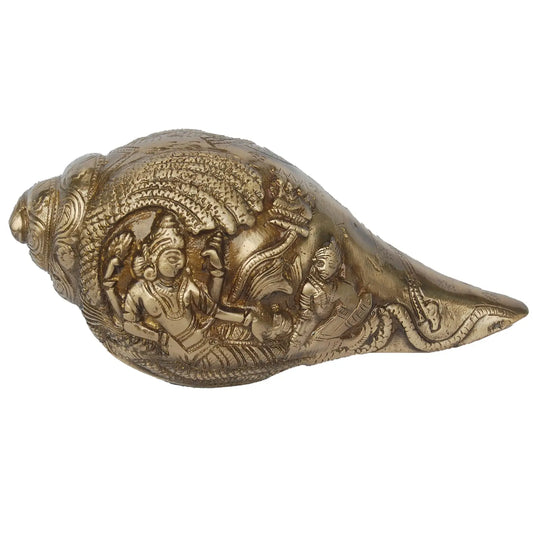Aakrati - Religious Sankh for Temple Made By Brass Aakrati