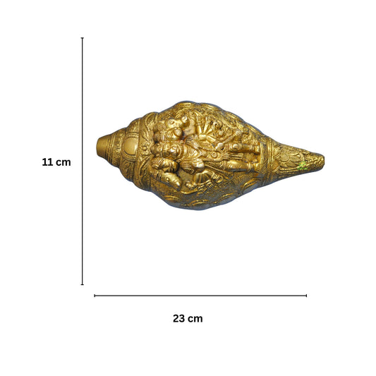 Aakrati Designer Conch of Lord Hanuman With five face