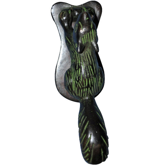 Brass Unique Shape Antique Door Knocker | A Perfect Blend of Art and Tradition | Antique Door Knocker ( Green, 6.5 inch) Aakrati