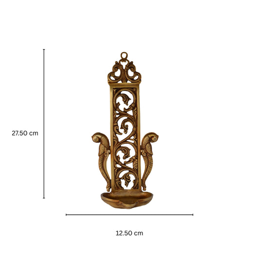 Wall Decor Candle Stand/Oil lamp by Aakrati