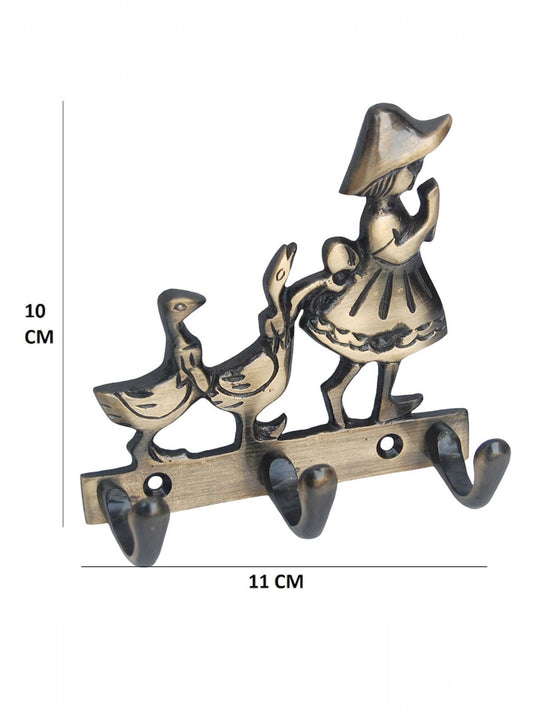 Little Cupids Plate Made of for Wall Decoration Wall Hanging and Home Decoration - Coat Hooks Wall Mounted Vintage Single Organizer Hangers, Handmade Craft Hat