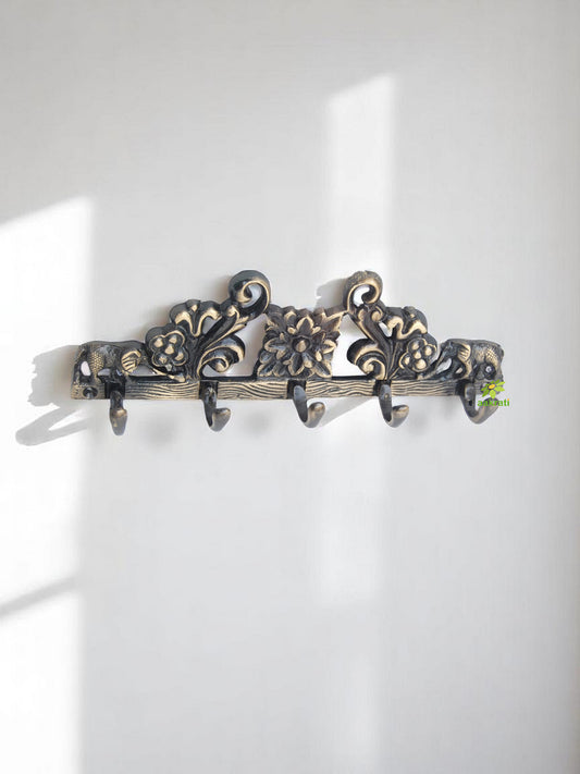 Wall Decor Floral Design Hook and Hanger