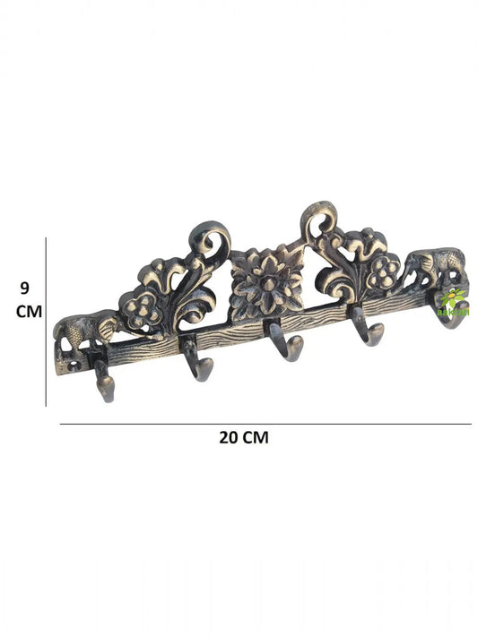 Wall Decor Floral Design Hook and Hanger Aakrati