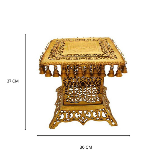 Brass Table Furniture for home decor height 15 inch