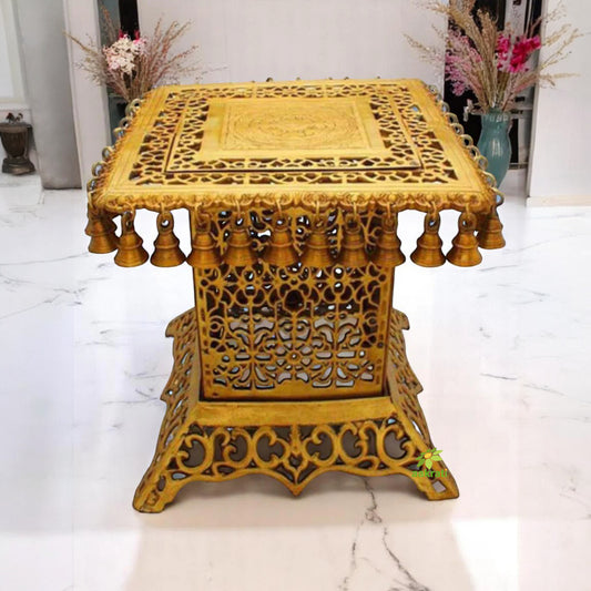 Brass Table Furniture for home decor height 15 inch