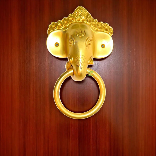 Designer Brass Elephant Royal Door Knocker Aakrati