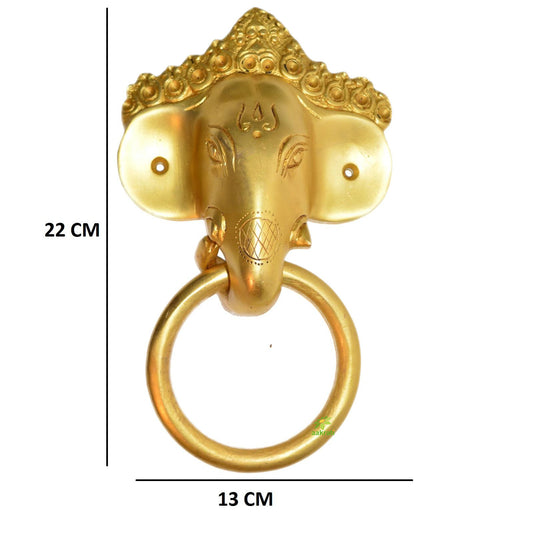 Designer Brass Elephant Royal Door Knocker