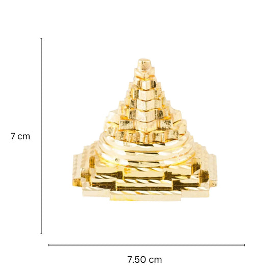 Brass Pyramid Religious Statue Aakrati