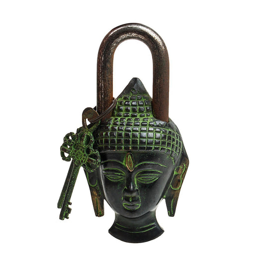 Buddha Figure decorative Functional Door Pad lock