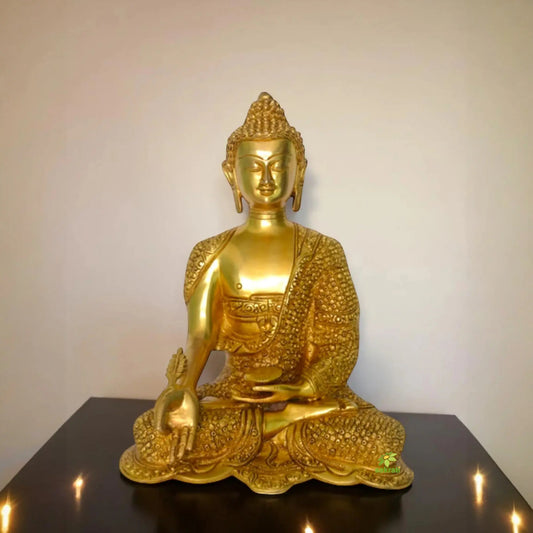 Lord Gautam Buddha Brass Statue Aakrati