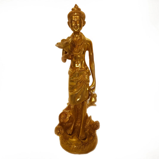 Swami Narayan from Akshardham Temple Brass Made Statue Aakrati
