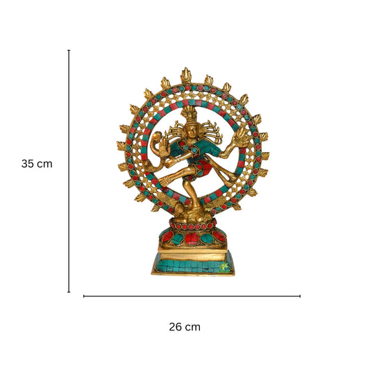 Natraj Statue Idol Sculpture Shiva - Nataraj The Lord of Dance Natrajan Aakrati
