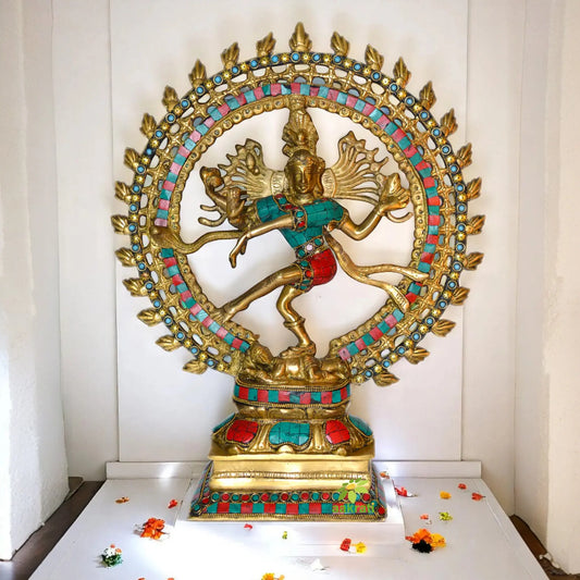 Dancing God Shiva Natraj Statue Idol Murti Home Decor Gift Aakrati