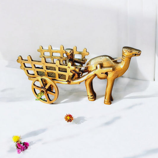 Camel Cart of Brass