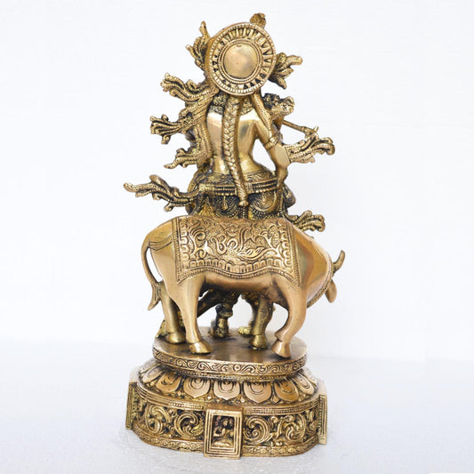 Krishna Statue of Brass