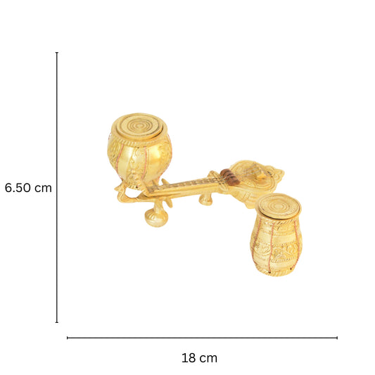 Aakrati Sitar and Tabla Dugi Set Statue