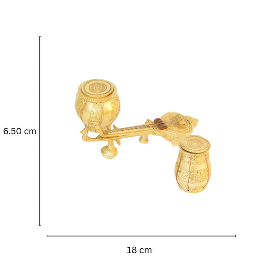 Aakrati Sitar and Tabla Dugi Set Statue Aakrati