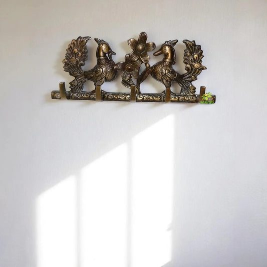 Aakrati Beautiful Look Metal Key Holder Bird Design Key Hook Aluminium Key Holder Aakrati