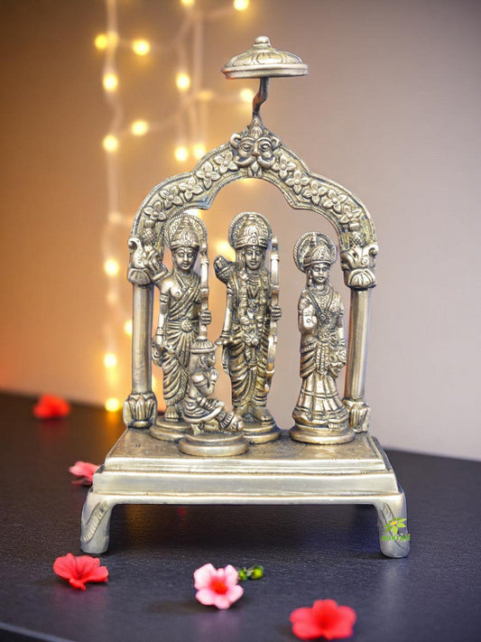 Decorative Ram Darbar Statue Religious Murti for worship and Home Decoration Aakrati