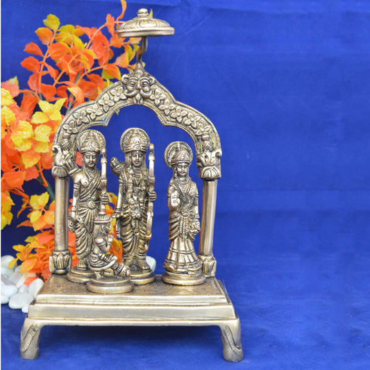 Decorative Ram Darbar Statue Religious Murti for worship and Home Decoration Aakrati