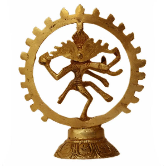 Dancing Shiva ( Natraj ) Statue of Brass Statue metal handicraft gift Aakrati