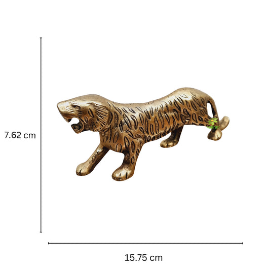 Aakrati Tiger Statue and Figurines for Home Decor and Gift - Tiger Sculpture for Living Room
