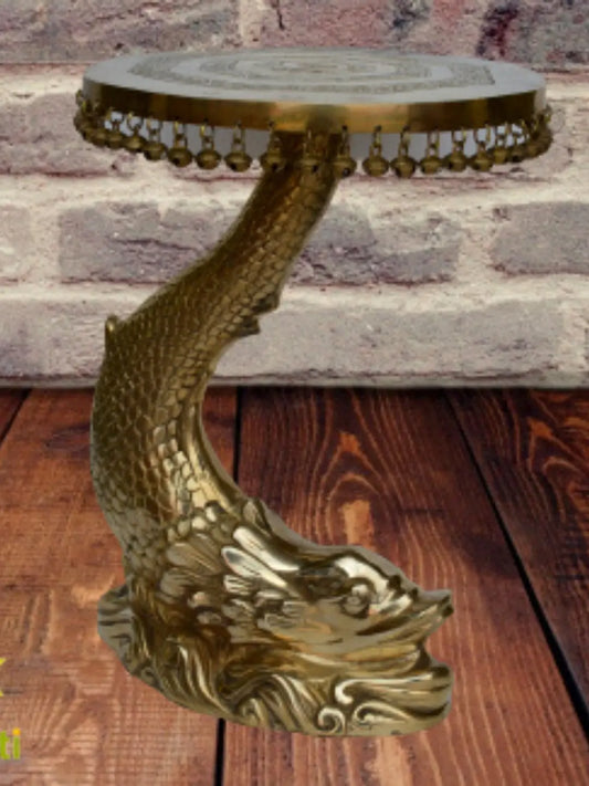 Brass Fish Stand Aakrati