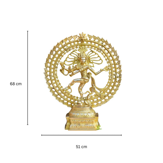 Nataraja Statue, Natraj Statue, Dancing Shiva Statue, 27 Big Size Brass Lord Shiva Natraja Sculpture, Shiv Nataraj Figurine, lord of Dance. Aakrati