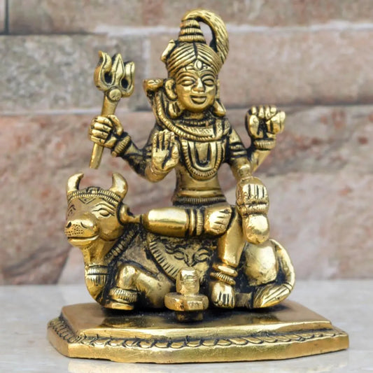 Lord Shiva in Meditation Pose Statue Sculpture - Hindu God and Destroyer of Evil - for Temple, Home/Office decor, Daily Worship Or Religious Puja Gift Item Aakrati