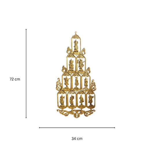 Dasavatharam Lord vishnu Statues Wall hanging figure