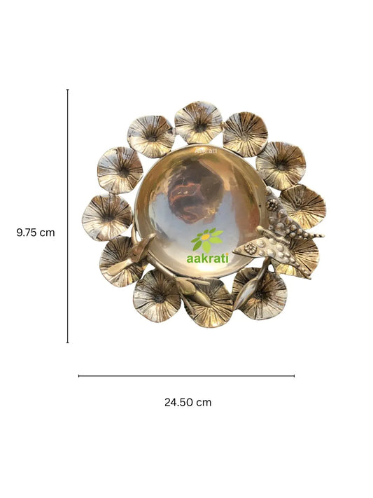 Urli for Pooja Room Decor, Living room decorative for Centre table, Diwali Gift, Housewarming gift Aakrati