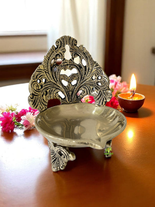 Decorative Brass Wall Diya Wall Hanging Decor Brass Hanging Diya by Aakrati