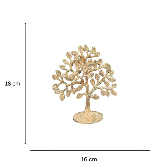 Brass Decorative Tree Handicraft Product Decorative Table Top Decor Aakrati