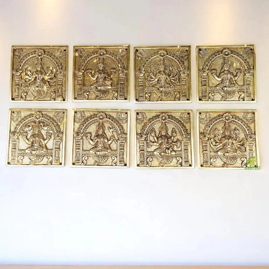 Ashta laxmi Ast Lakshmi Wall plate Aakrati