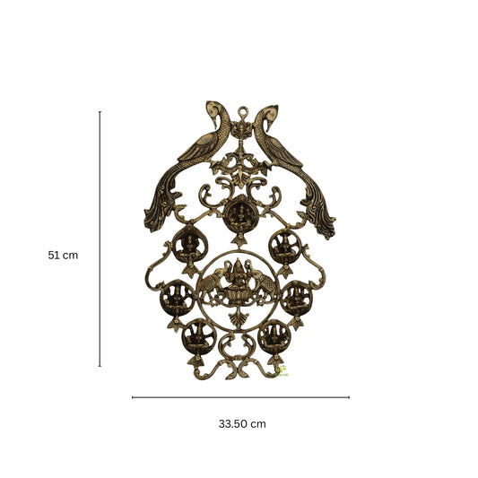 Ashtalakshmi wall hanging | home and living |indian handicrafts | rajasthani handicrafts | home decor | goddess lakshmi Aakrati