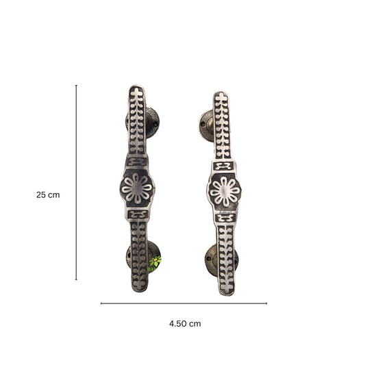 Brass Door pull handle door hardware Aakrati