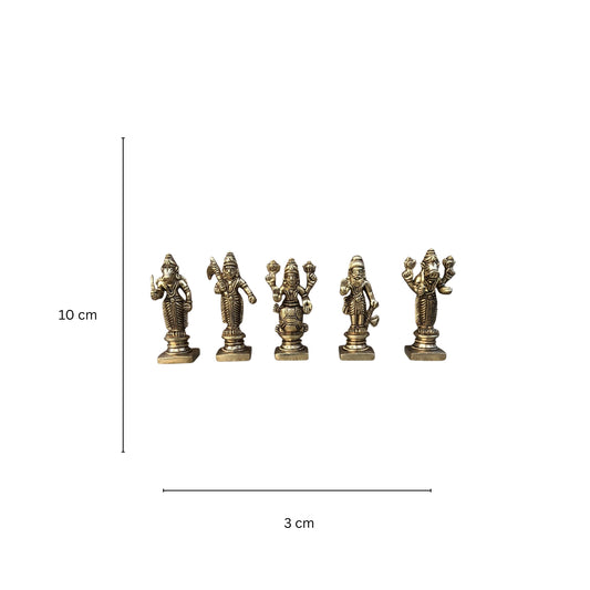 Lord Vishnu Dashavtar Brass Idols | Decorative Home Decor | Brass Statue Dasavatharam for pooja | housewarming Gift