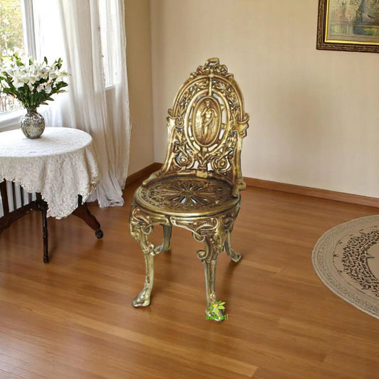 Garden Chair made in brass Outdoor furniture Aakrati