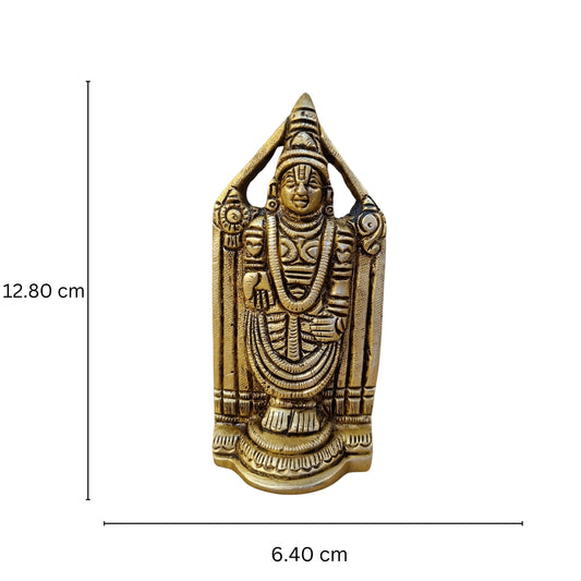 Brass Tirupati Balaji Statue |Temple decor| |Lord Venkateshwara Statue|