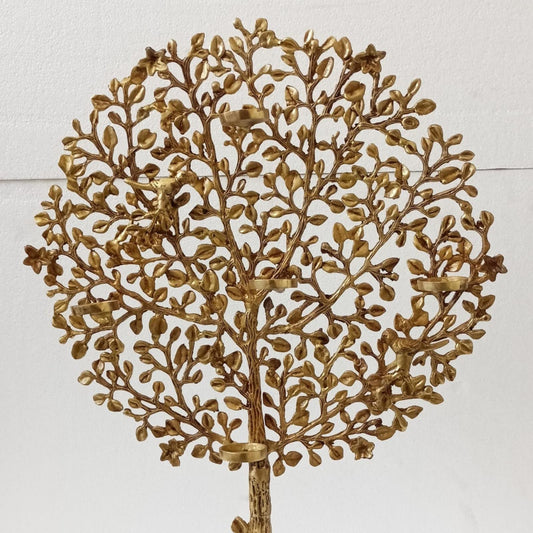 Brass Tree of Life with roots |Table Tree| |Home decor| |Brass Kalpavriksha Tree| |table top Tree|