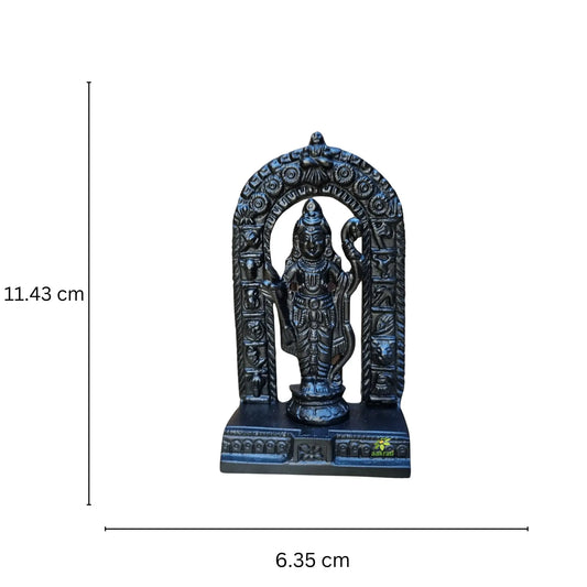 Brass Ram Lalla Statue with Black Antique Finish |Religious idols| |Brass Idols| |Ram Lalla| |Home decor Aakrati