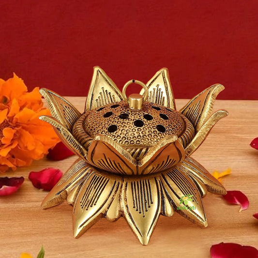 Brass Dhoop Dhaani or Loban holder home temple decor |Religious item| |Gift items| Aakrati